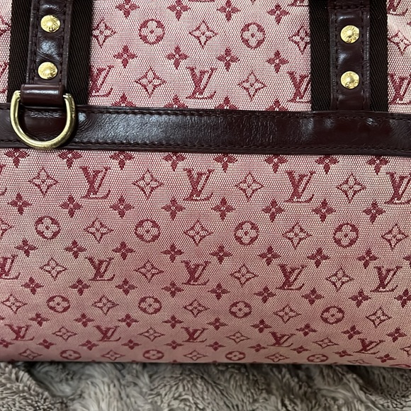 LIUIS VUITTON PINK DENIM Handbag - Picture 3 of 17